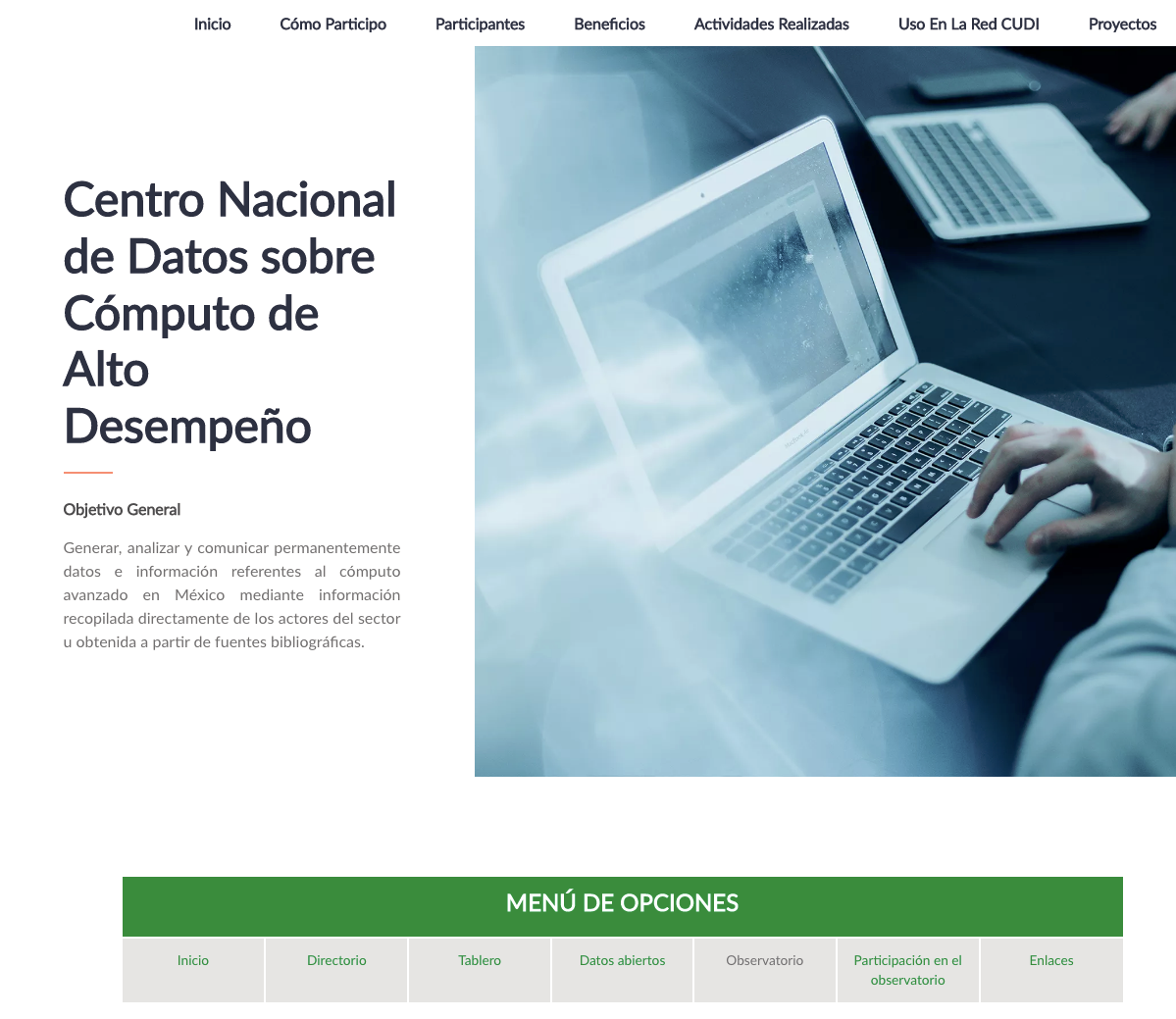 Figura 2.&nbsp; Capturas de pantalla del proyecto implementado como servicio de consulta de datos.